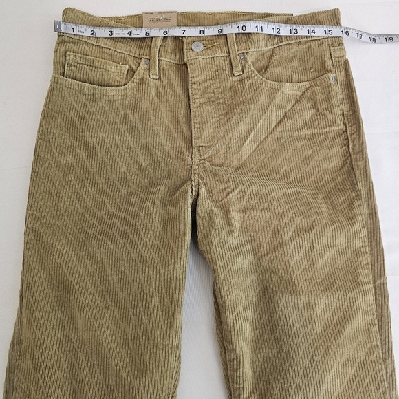 Levi's Light Tan Corduroy Straight Leg Pants - Picture 9 of 13
